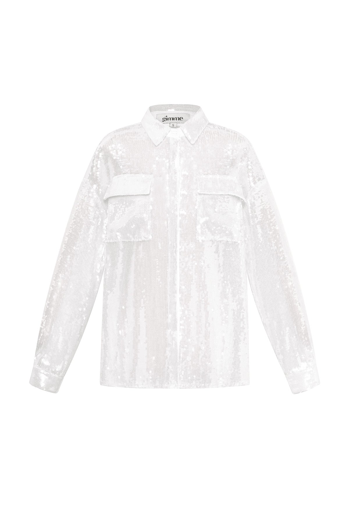 Elegante Glanzende Blouse