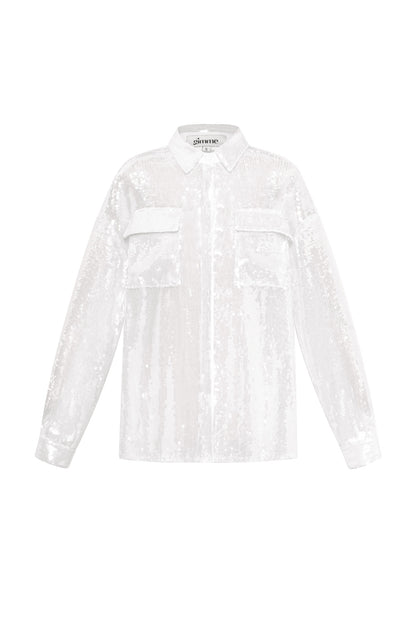 Elegante Glanzende Blouse