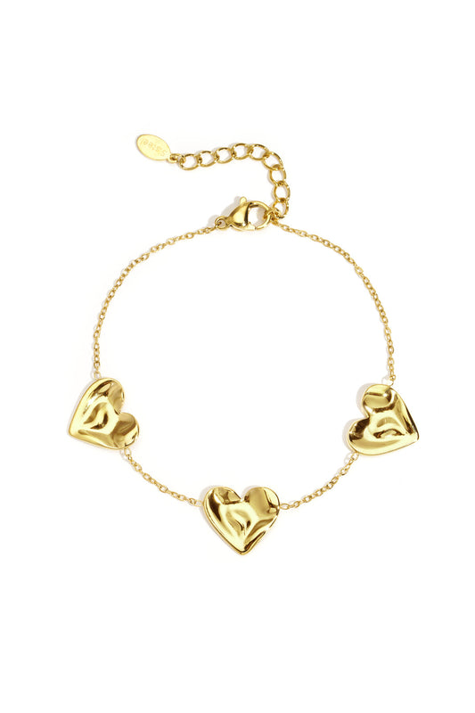 Hartenlijn Bedelarmband