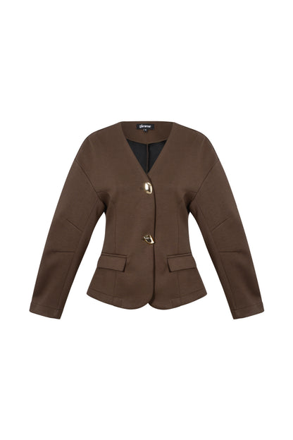 Blazer met V-Hals