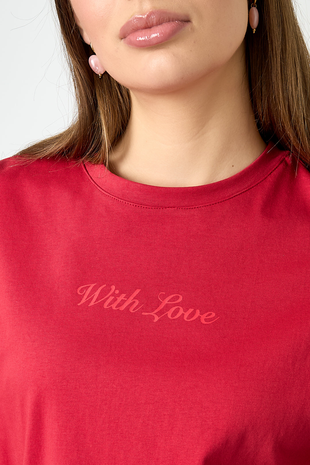 Casual T-shirt ‘Met Liefde’