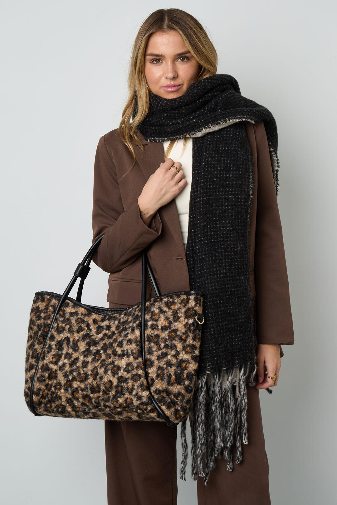 Luipaard shopper