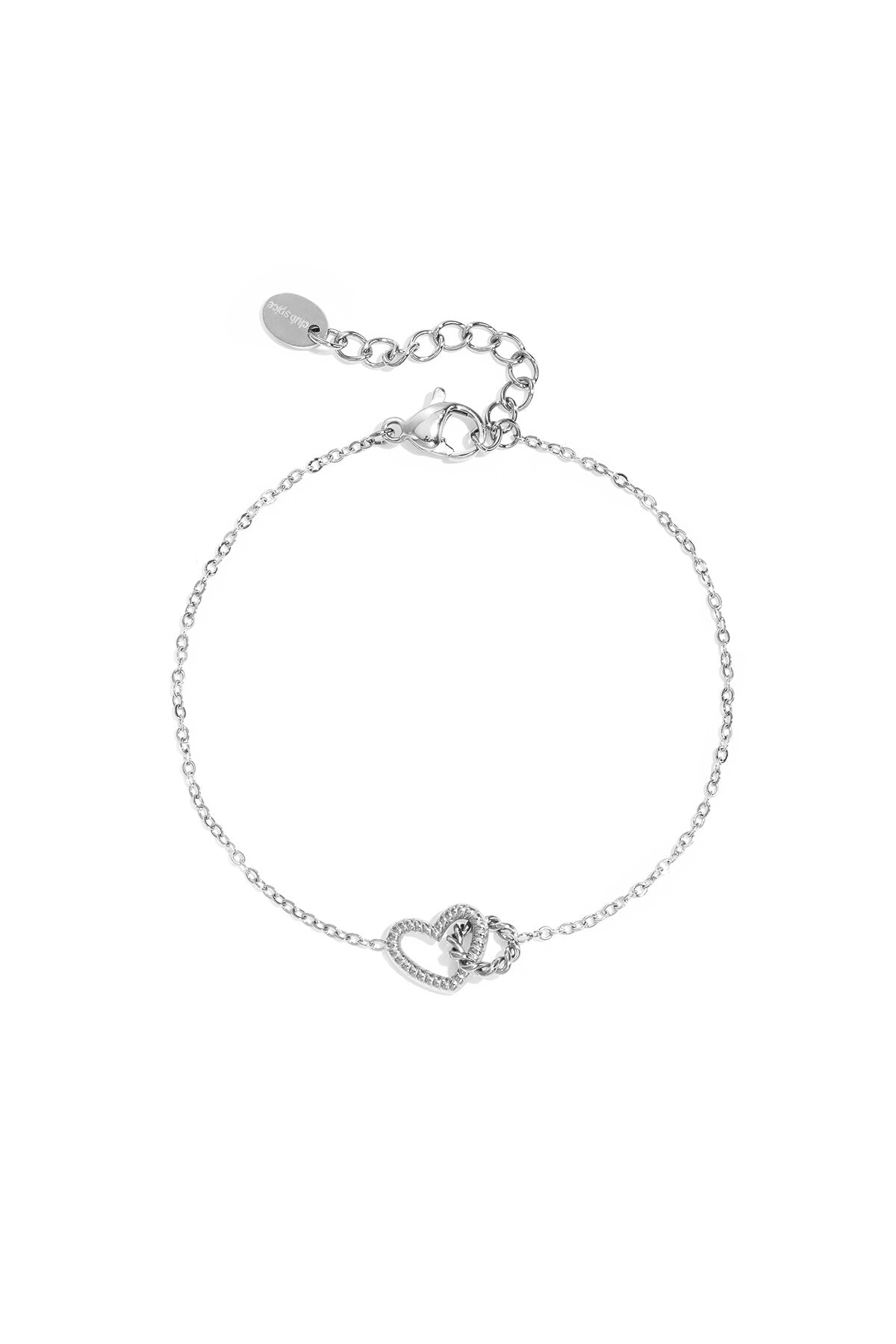 Verbonden Harten Bedelarmband