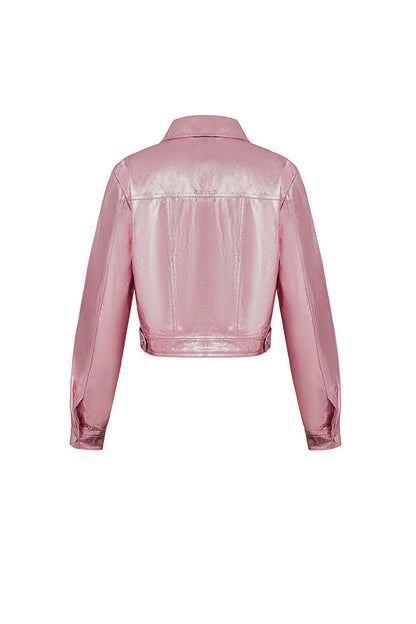 Roze Metallic Jasje