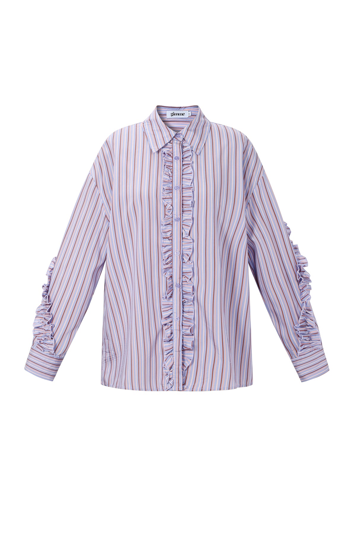 Casual Blouse met Ruches