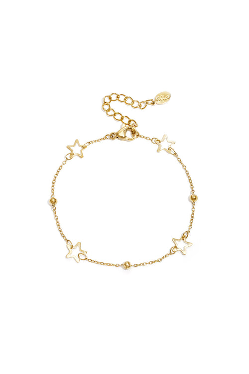 Sterren Schakelarmband