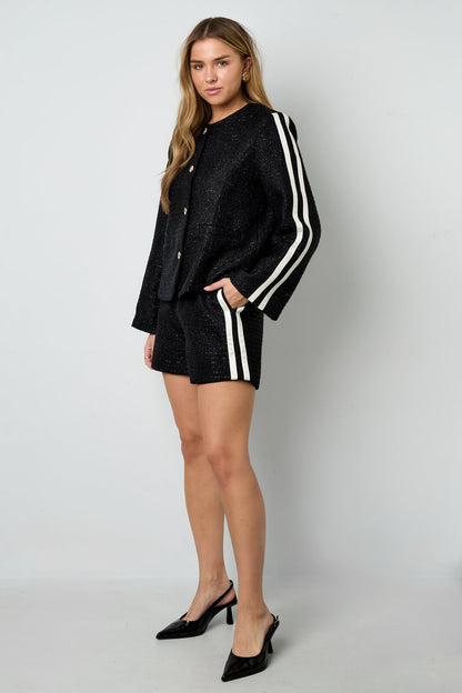 Short met Zijstreep