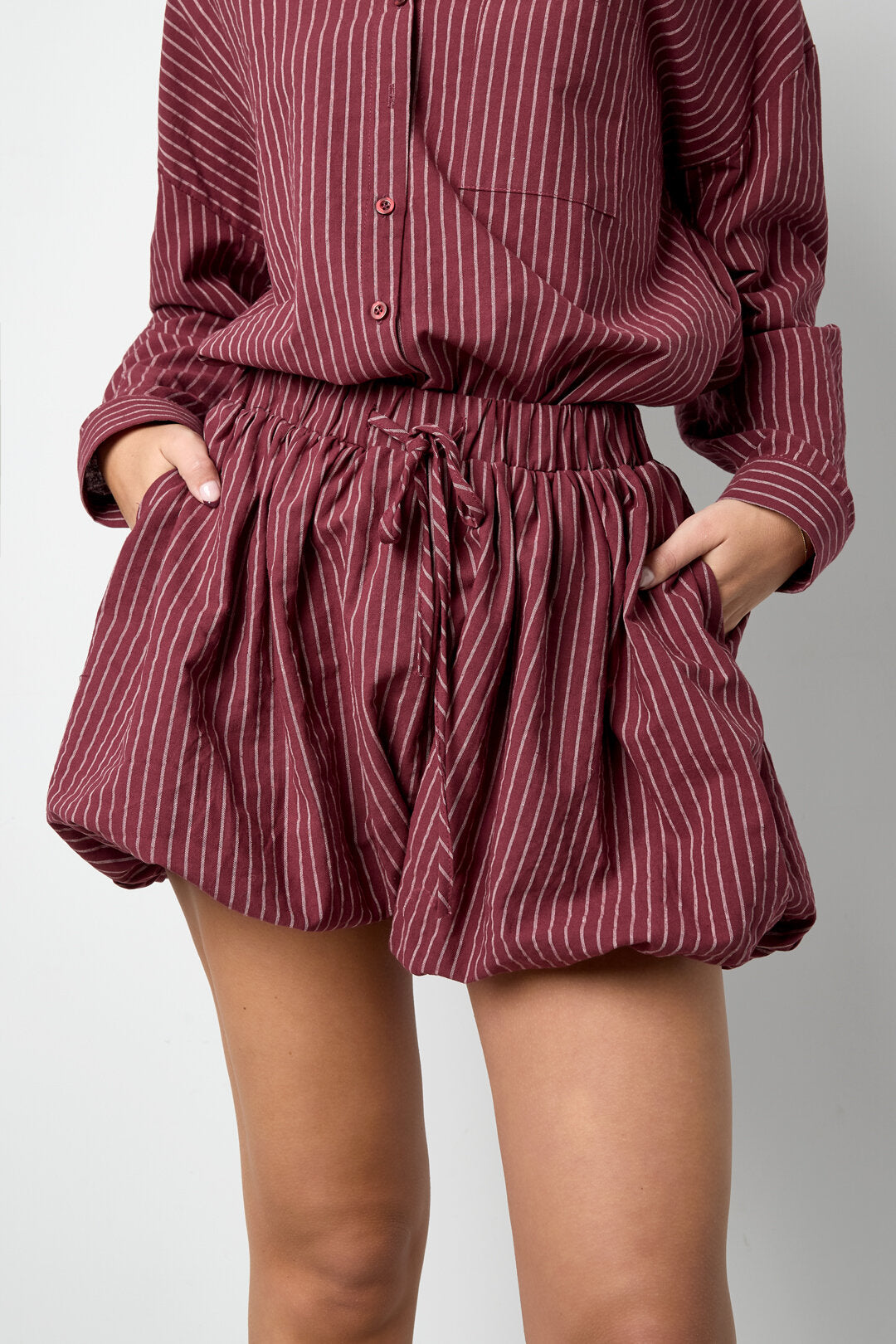 Gestreepte Casual Short