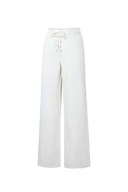 Tie Waist Jeans