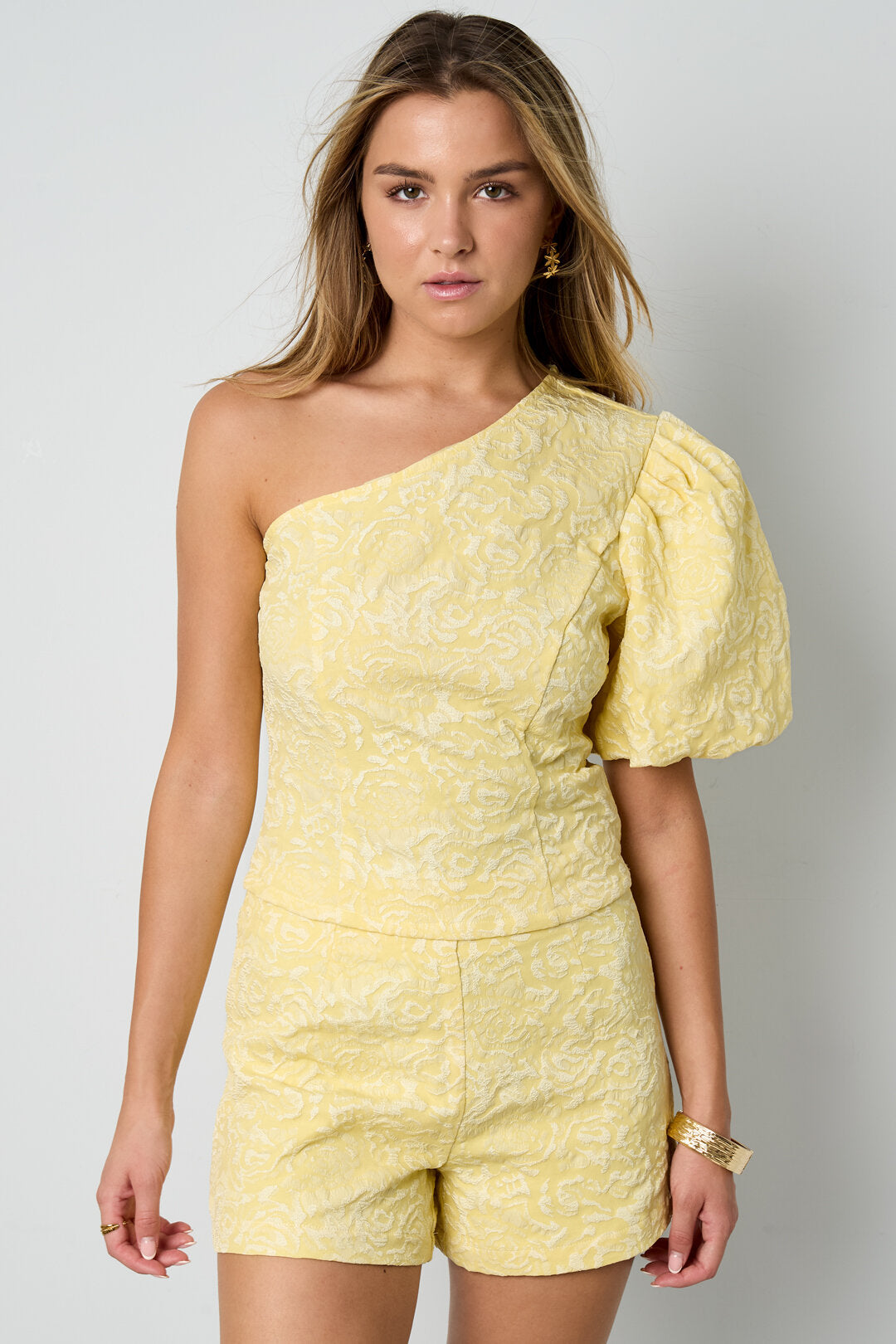 Short met Bloemenprint