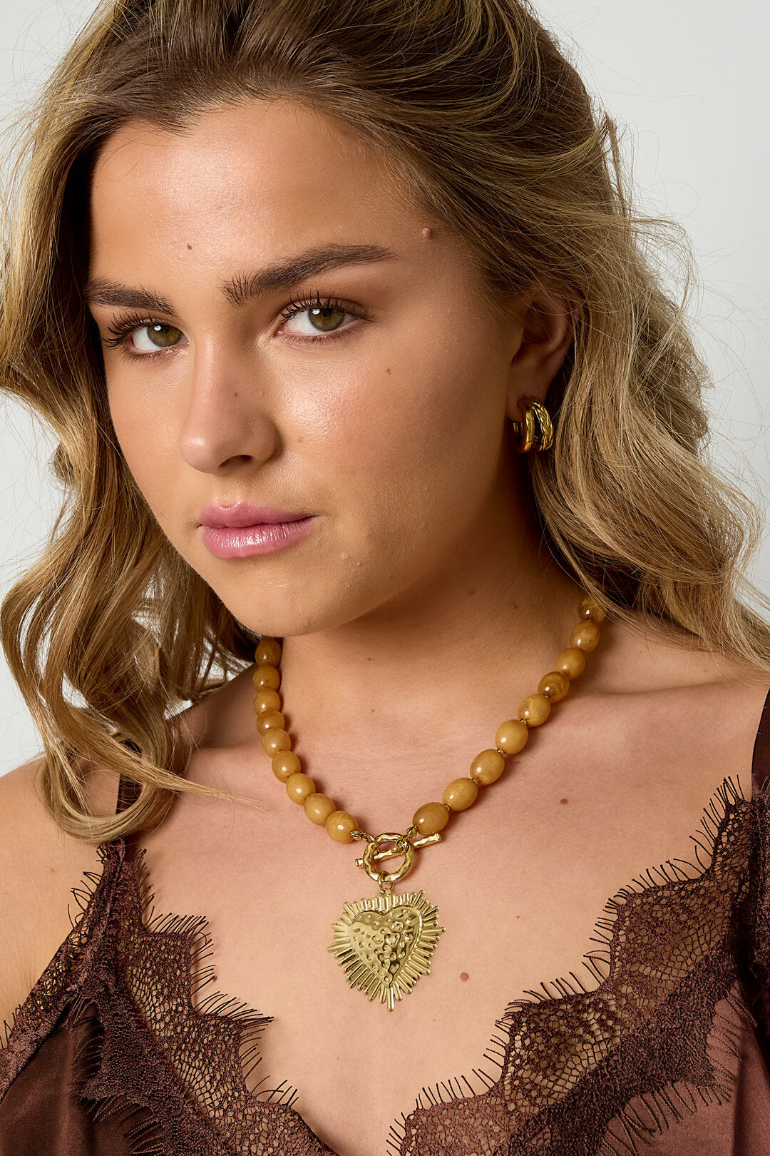 Kralenketting Met Hart