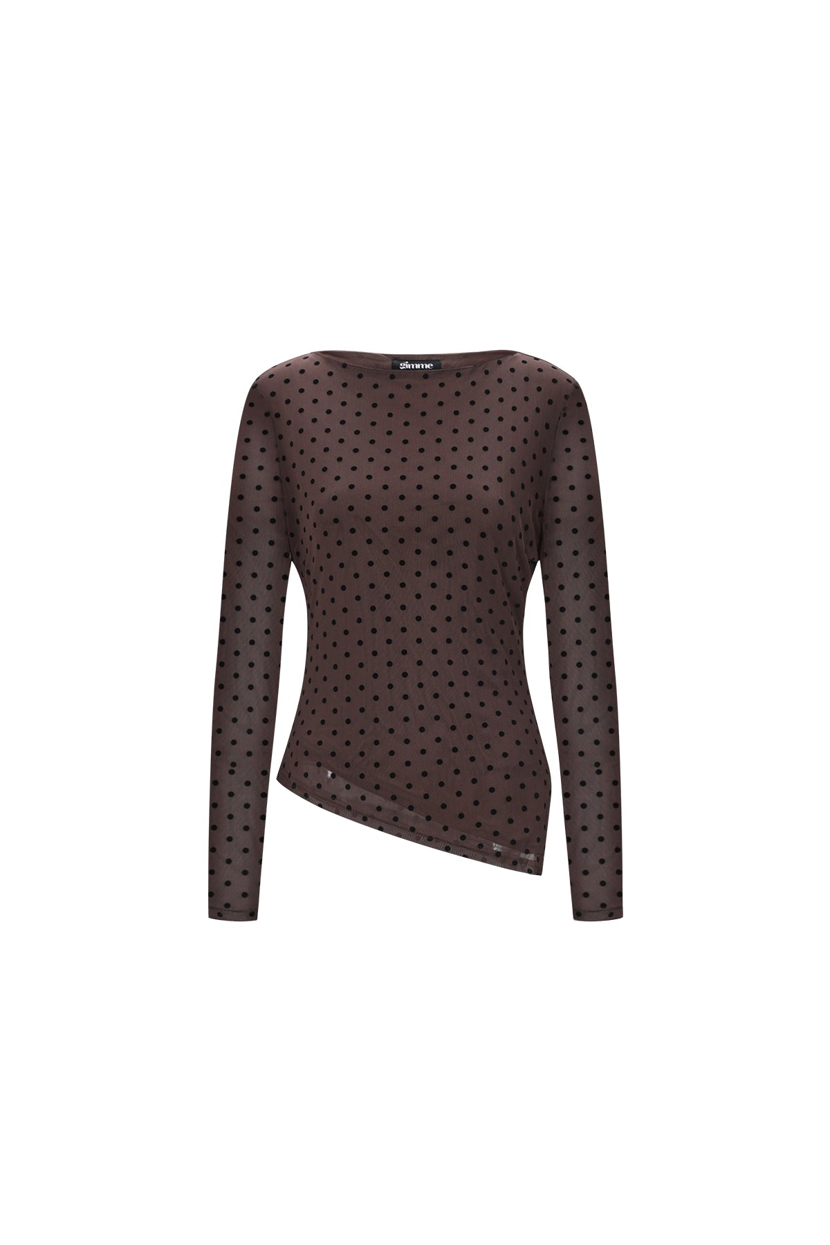 Shirt met Stippen