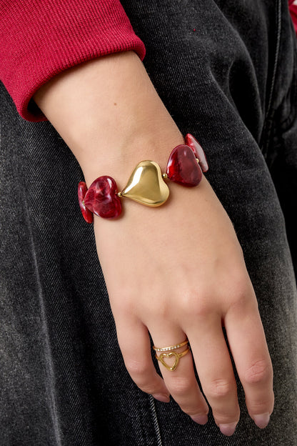 Hartjes Kralenarmband