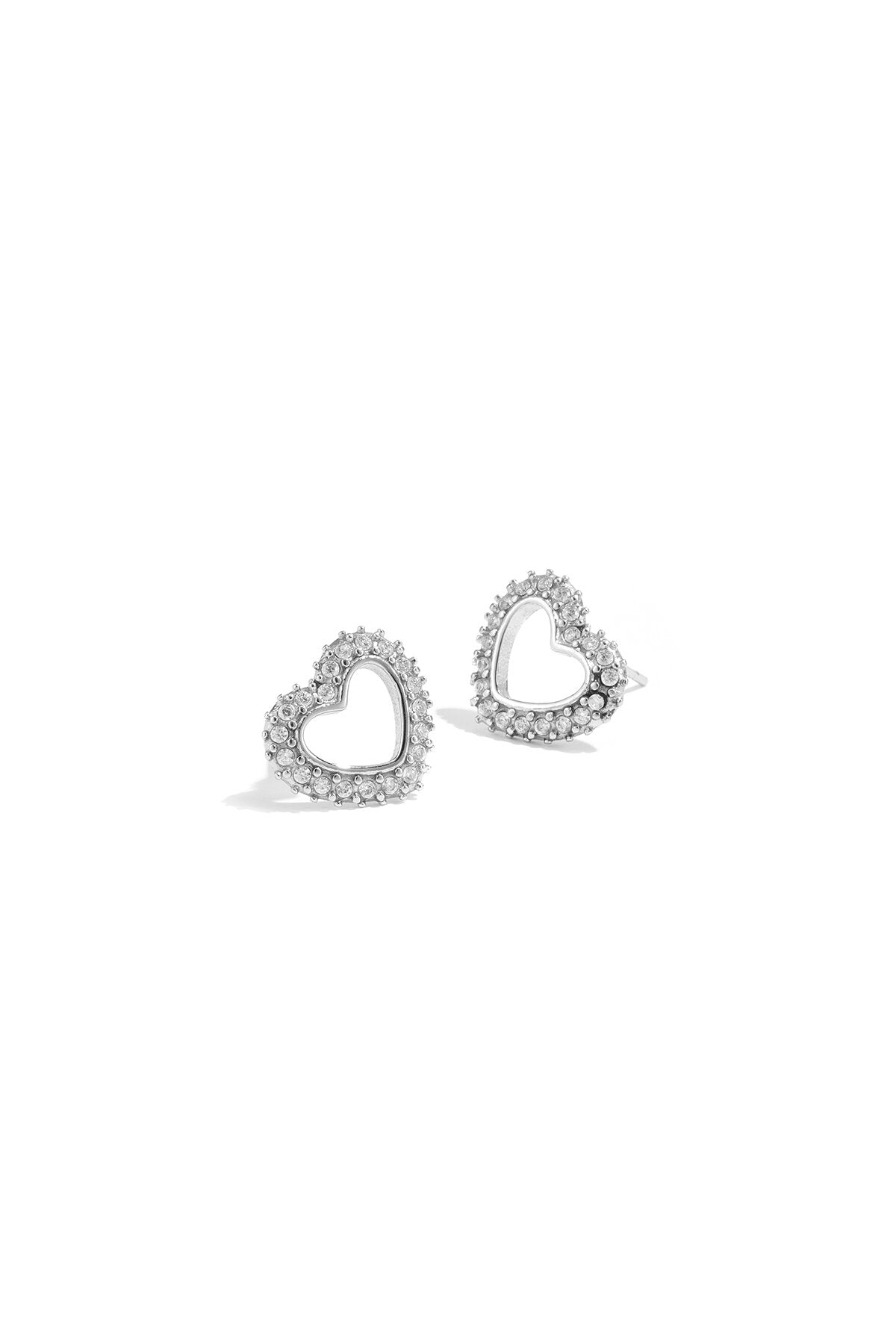 Strass Hart Studs