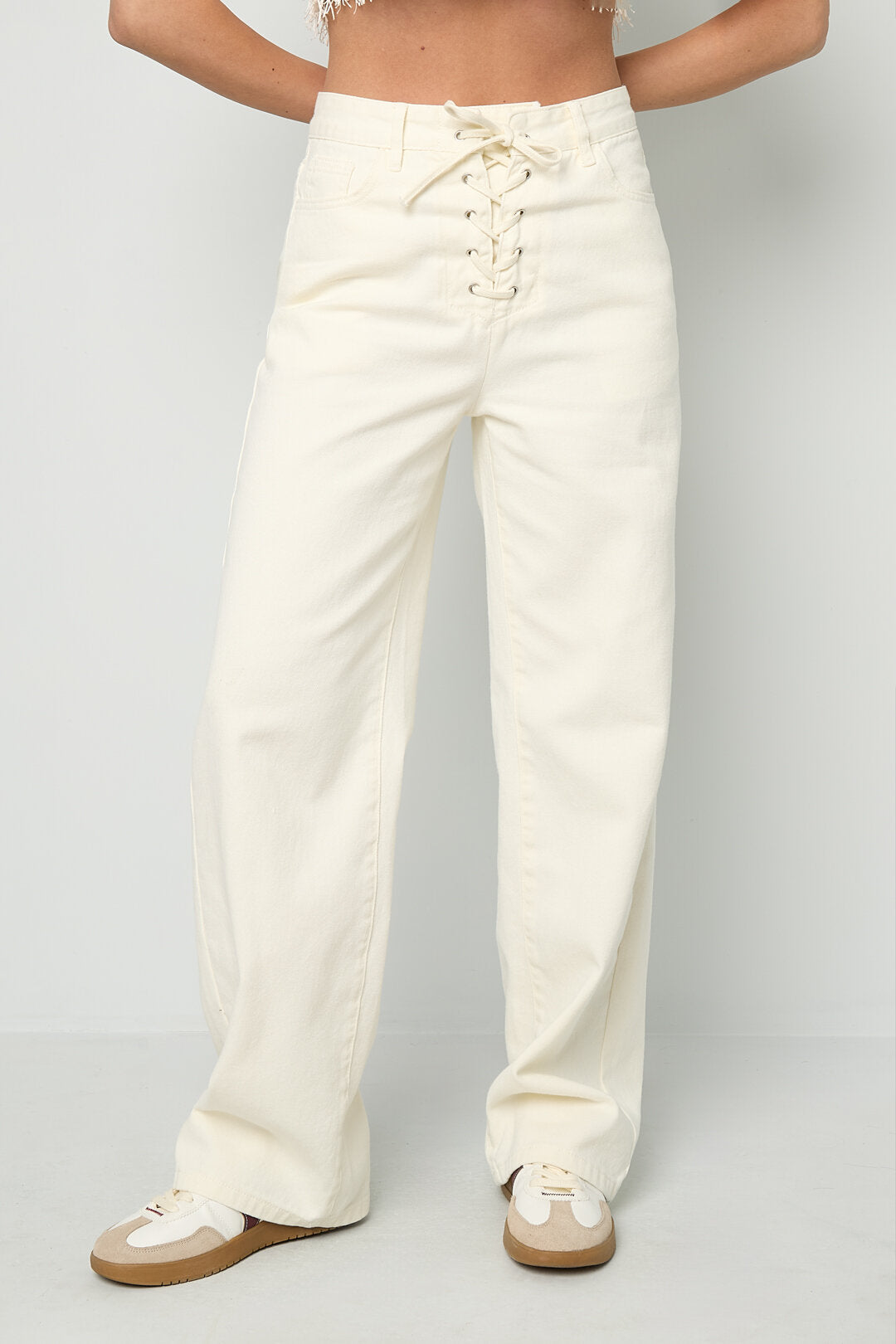 Tie Waist Jeans