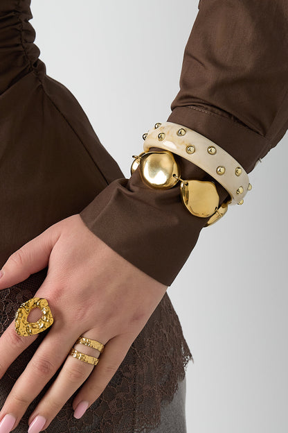 Rustieke Schakelarmband