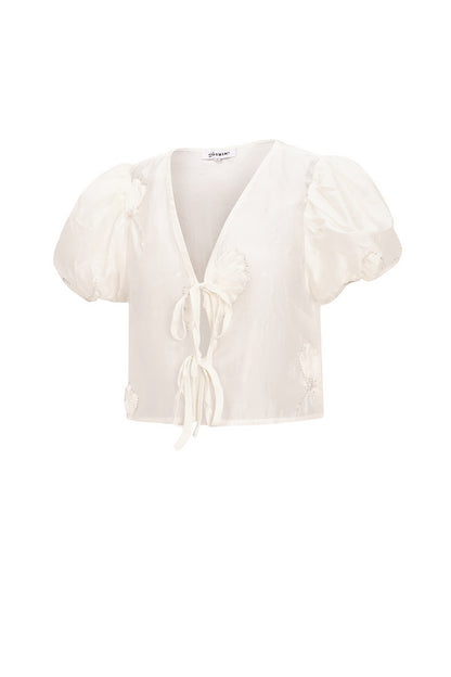 Bohemian Top met Strikdetail