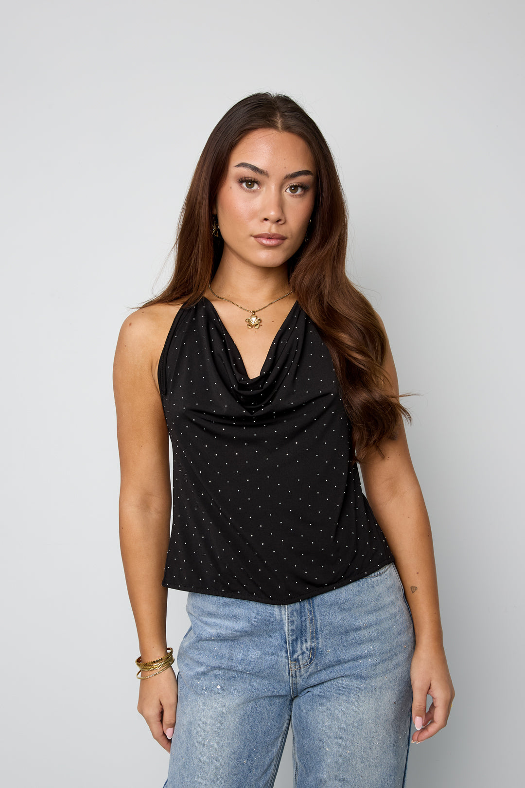 Halter Top met Strass