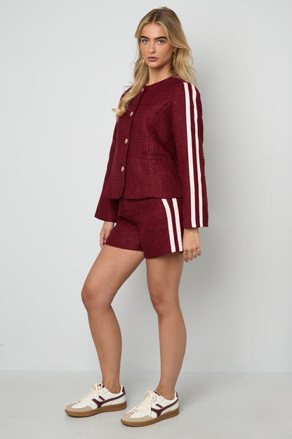 Short met Zijstreep