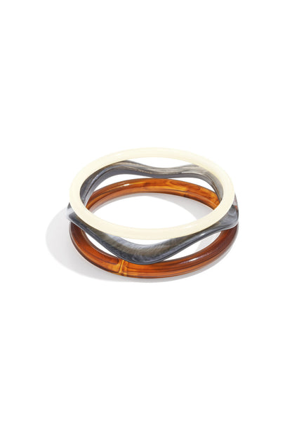 Acryl Bangle Set