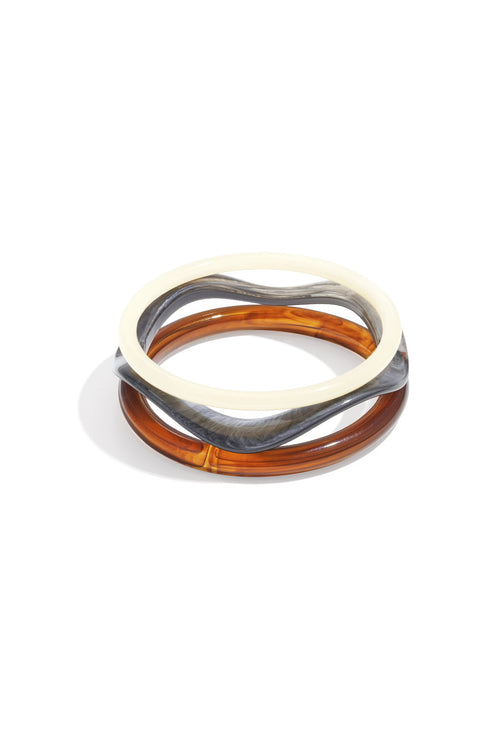 Acryl Bangle Set