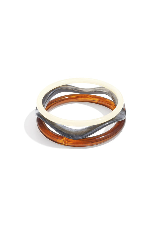 Acryl Bangle Set