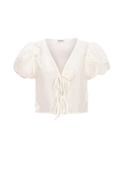 Bohemian Top met Strikdetail