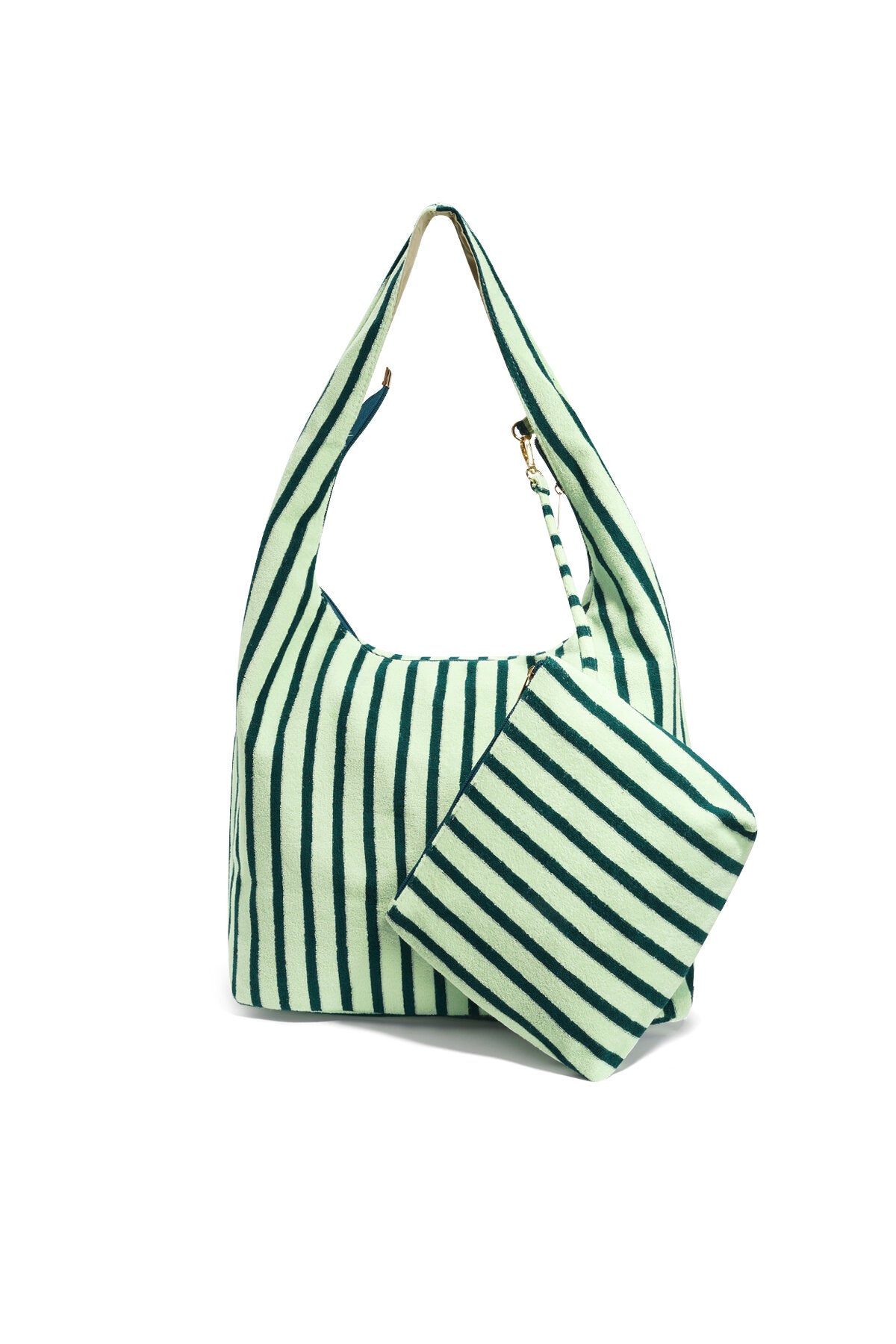 Gestreepte shopper
