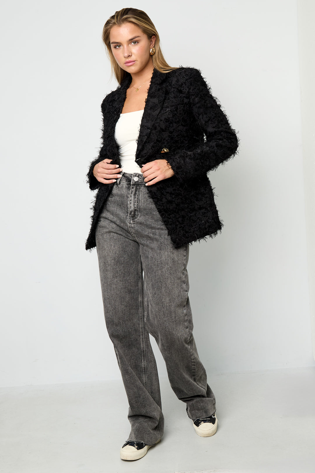 Elegante Blazer met Structuur
