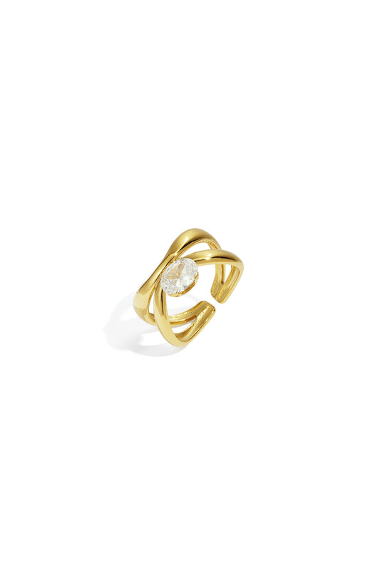 Zirkonia Edelsteen Ring