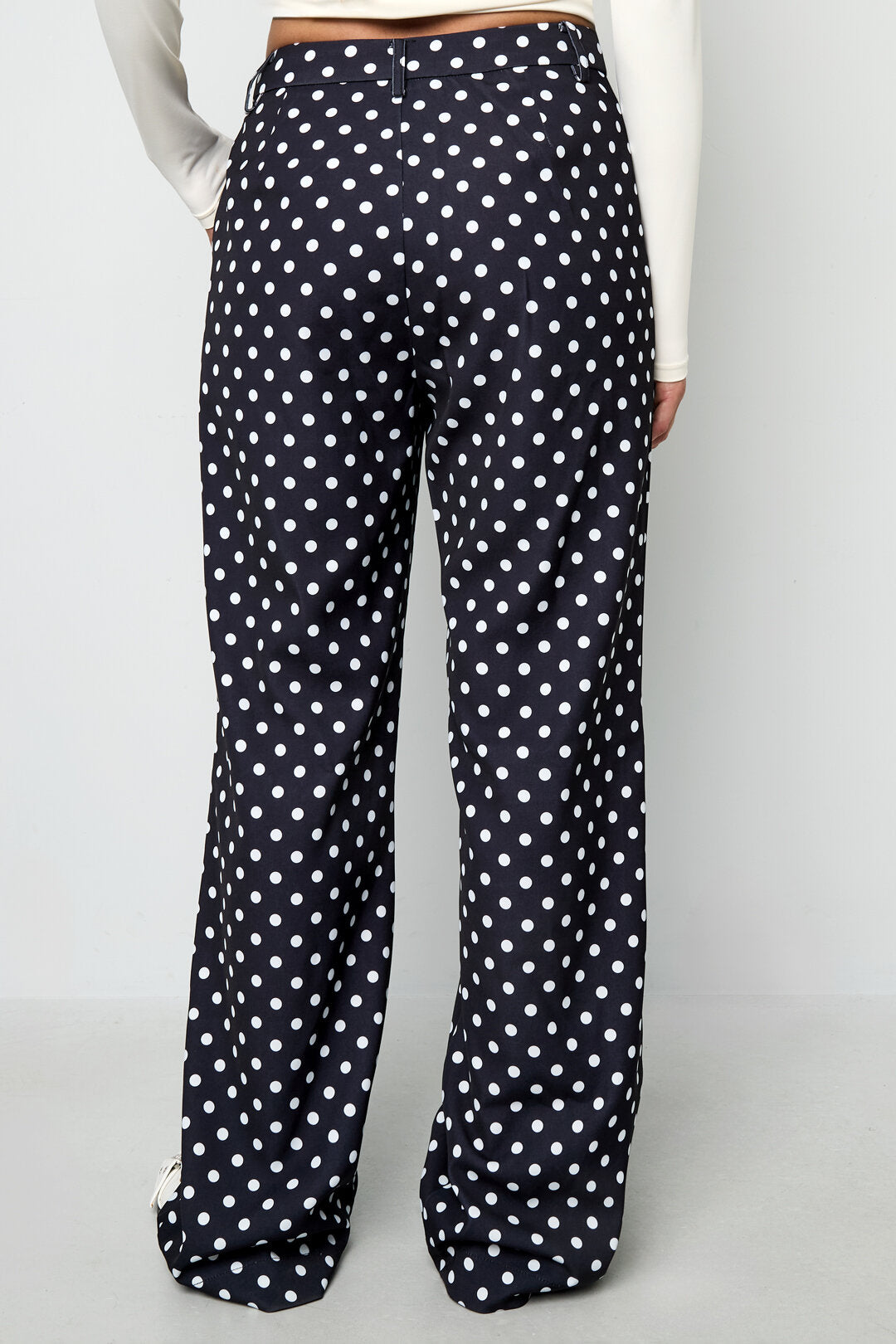 Broek met Rechte Pijpen en Print