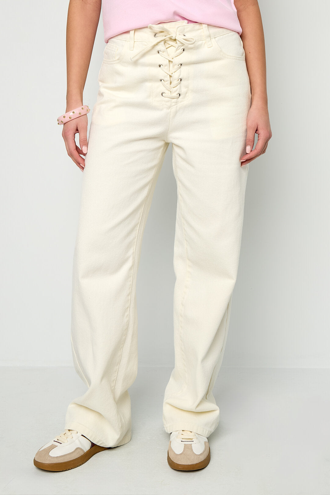 Tie Waist Jeans