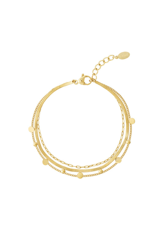 Dubbele Schakelarmband