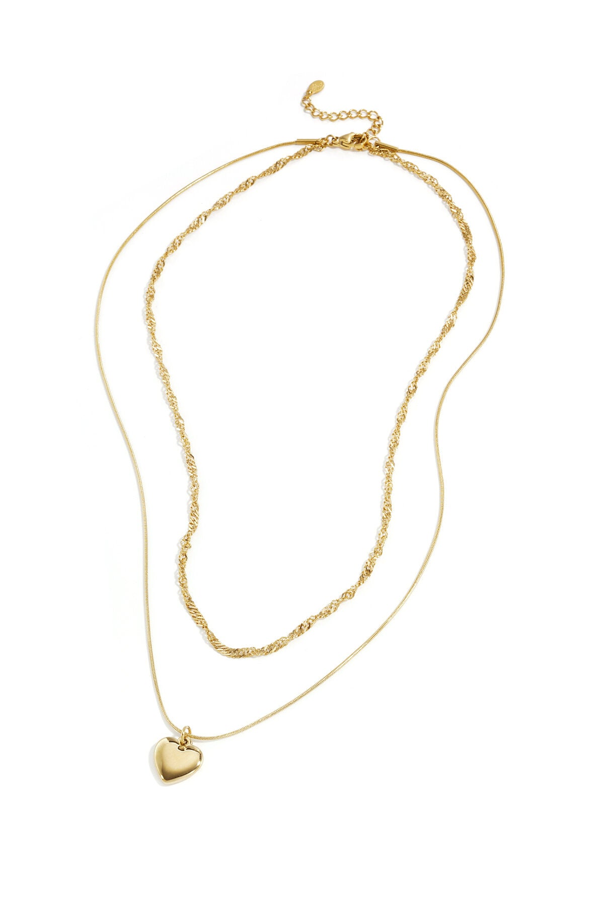 Gelaagde Hartketting