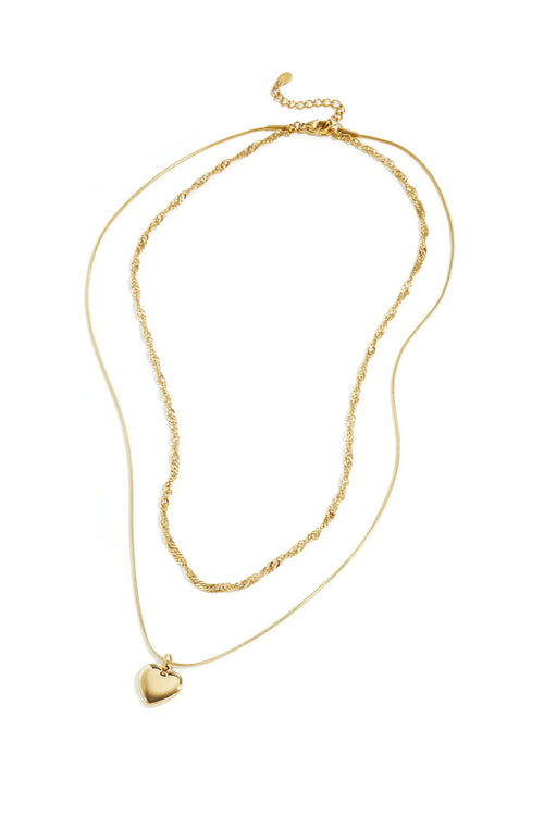 Gelaagde Hartketting