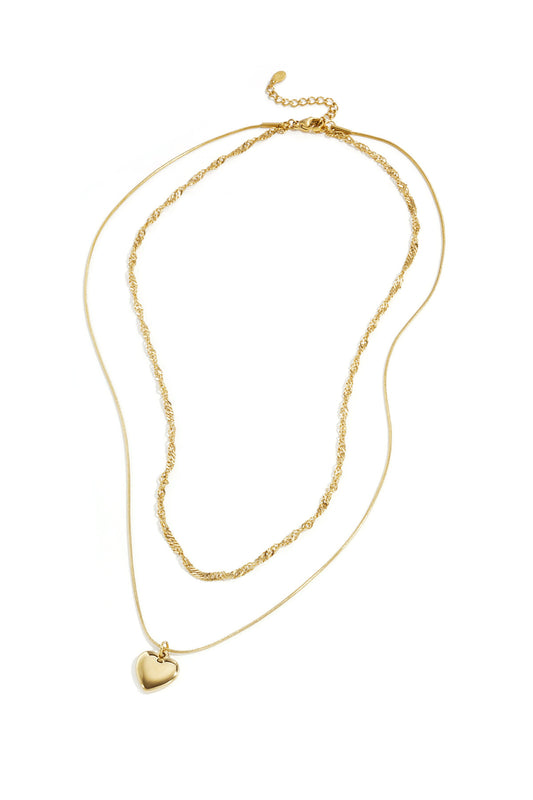 Gelaagde Hartketting