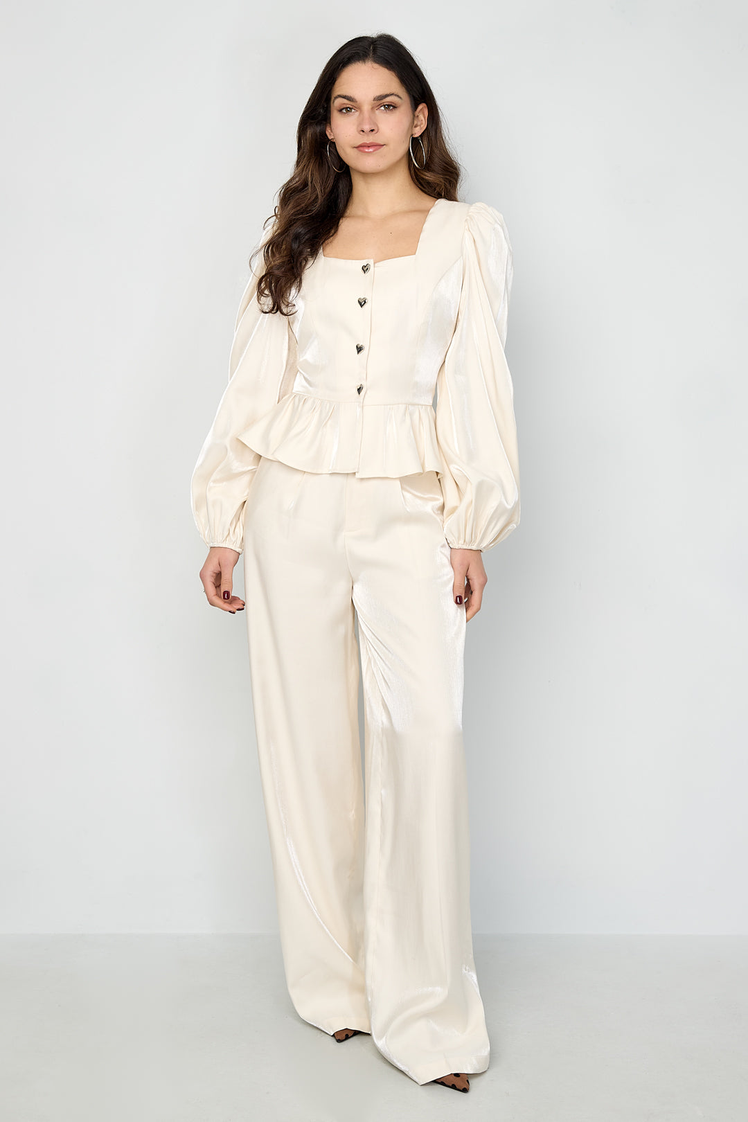 Elegante Top met Knopen