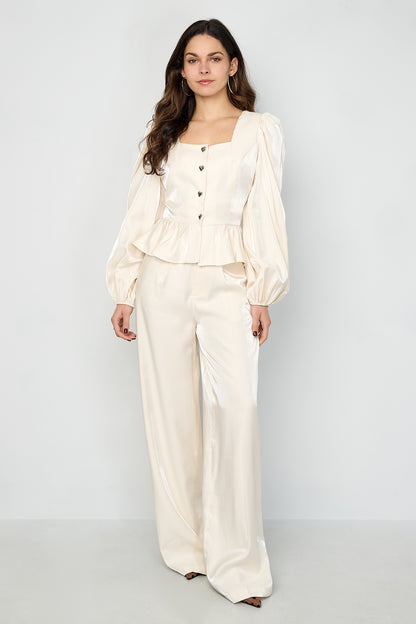 Elegante Top met Knopen