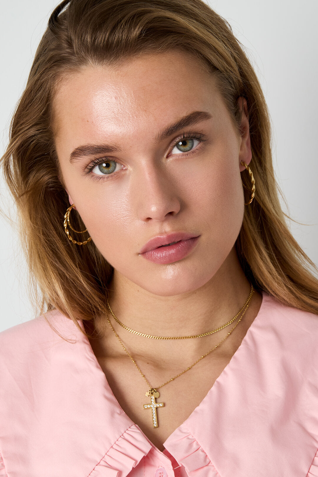 Kruis Charm Ketting