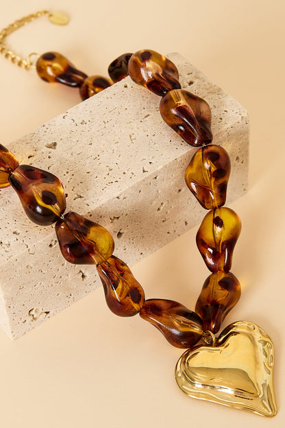 Hartjes Kralenketting