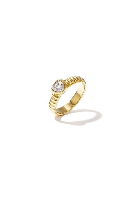 Tijdloze Hart Ring