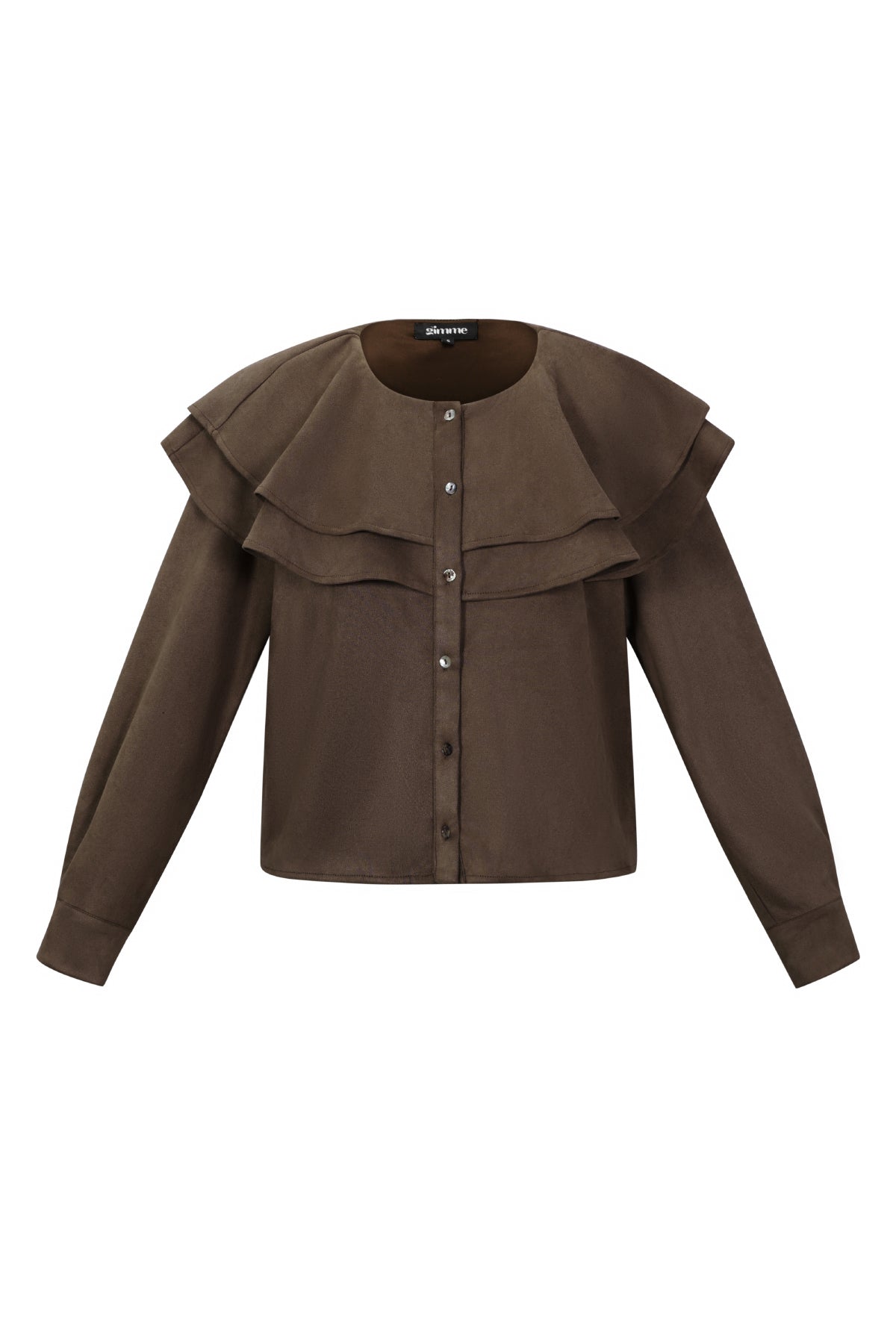 Blouse met Elegante Ruches