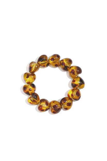 Luipaard Kralenarmband