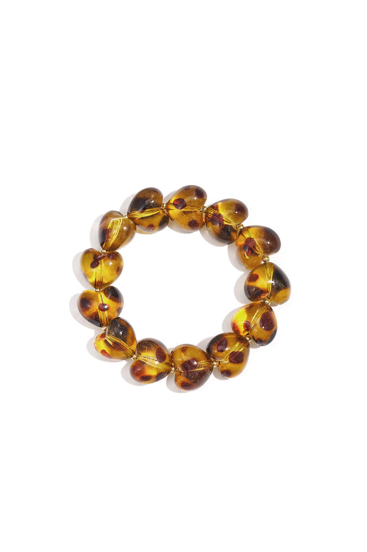 Luipaard Kralenarmband