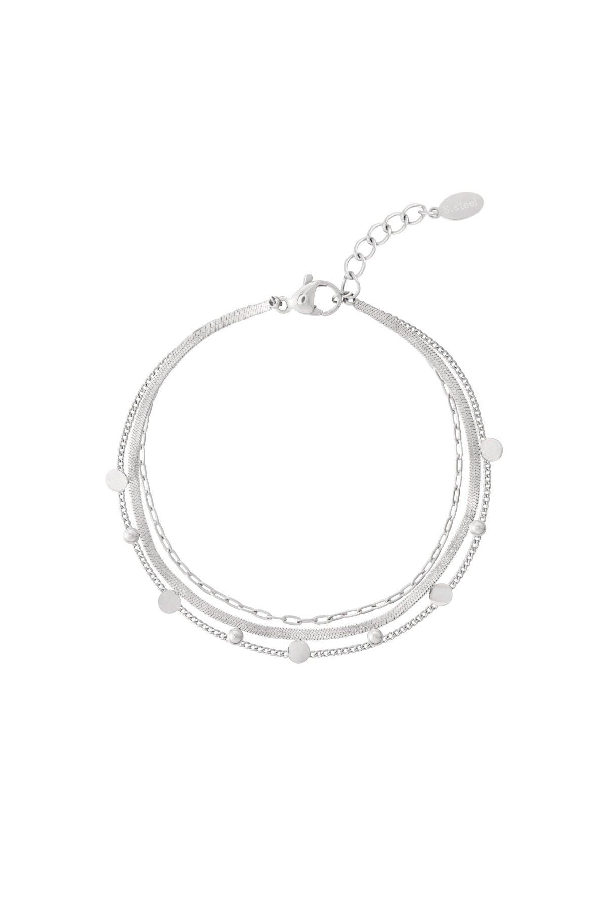 Dubbele Schakelarmband
