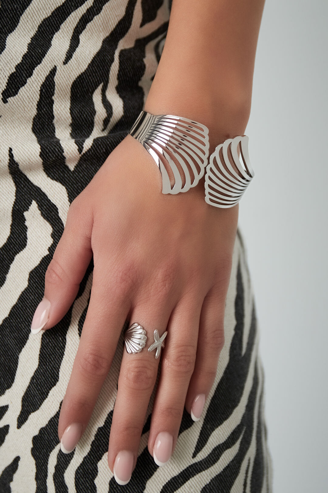 Opengewerkte Cuff Armband