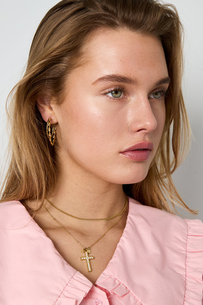 Kruis Charm Ketting
