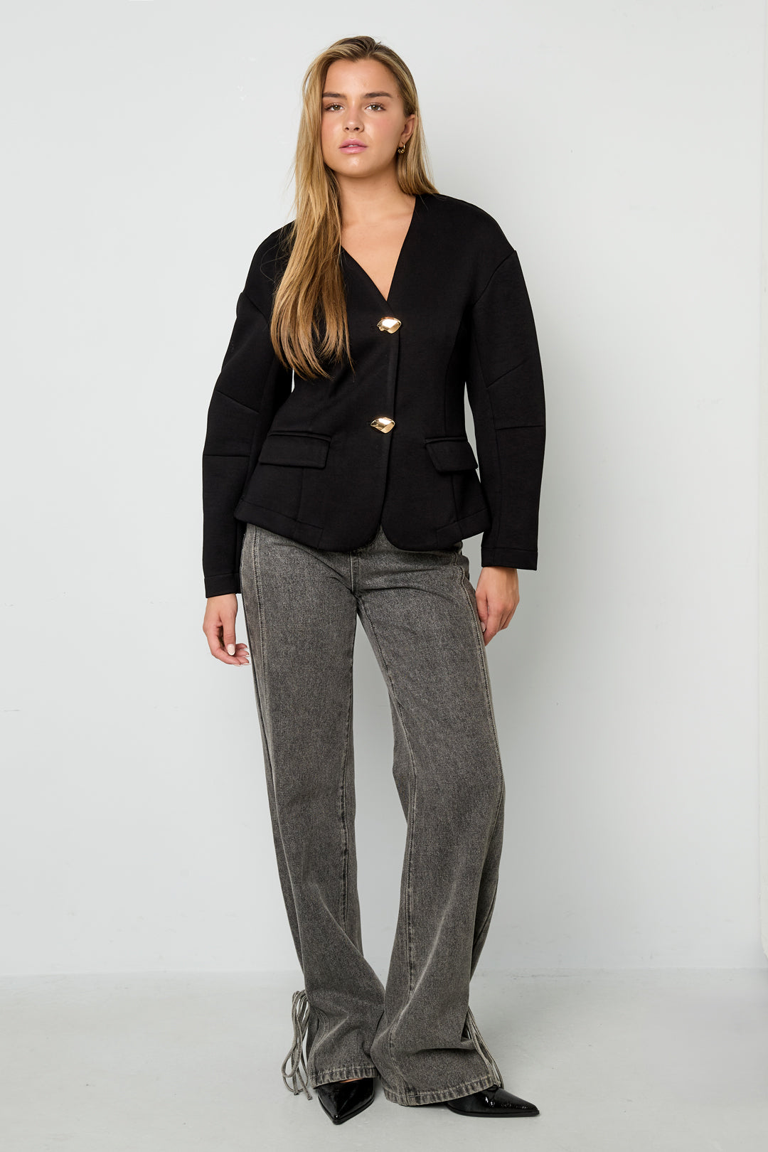 Blazer met V-Hals